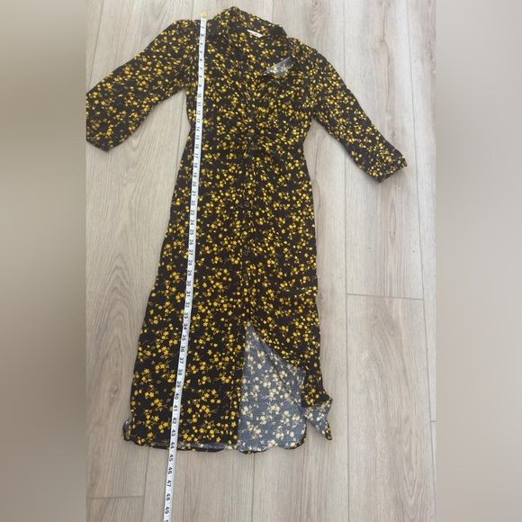 HUSH Floral Black and Yellow Women's Dress ππΌππ€π - Picture 4 of 12